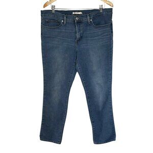 Levi’s Jeans Womens Size 33 Blue Denim 312 Shaping Slim Jeans Mid Rise Stretch